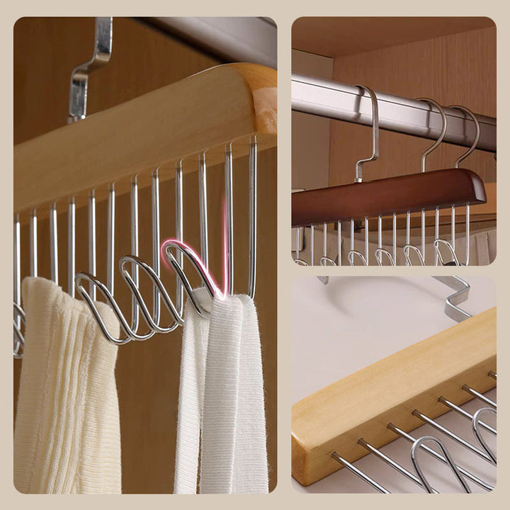 Anti-Slip Multi-Hook Clothes Rack | Kalsten