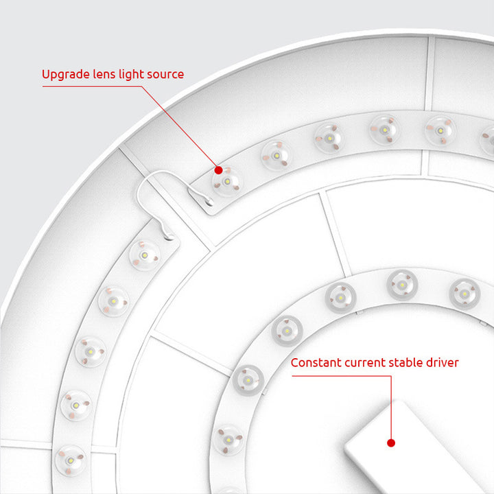 Round Modern LED Flush Ceiling Light Noxord