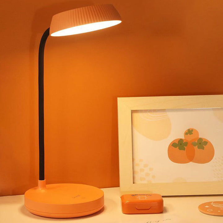 Kalsten | Nordic Minimalist Round Plate LED Touch Eye Protection USB Desk Lamp