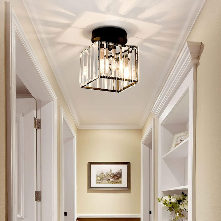 Crystal Glass Modern Ceiling Lamp Noxord