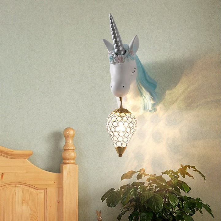 Kalsten | Magical Unicorn Wall Lamp for Children – Playful & Warm Light