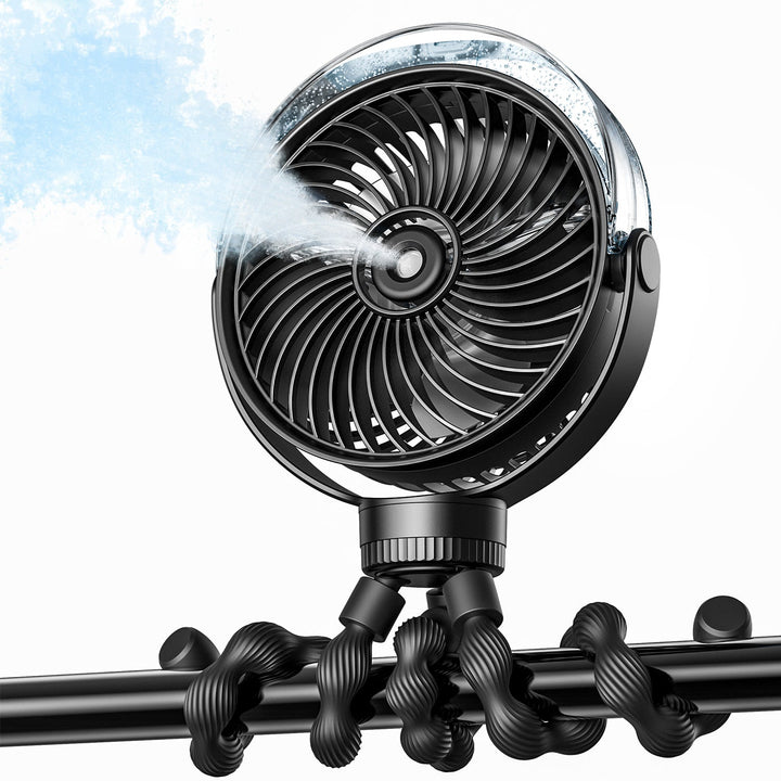 Misting Stroller Fan – Portable Baby Fan with Spray | Kalsten