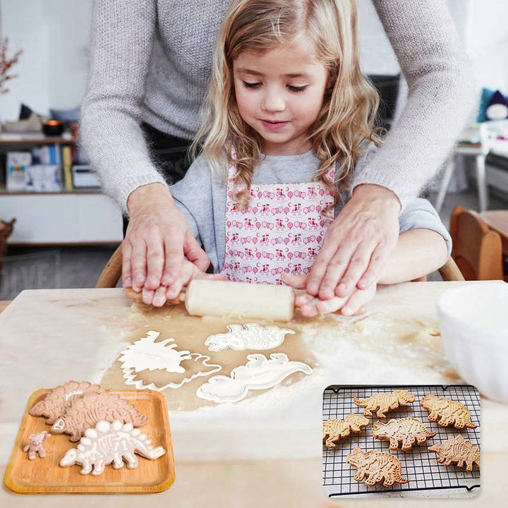 Dinosaur Cookie Molds (3-piece set) | Kalsten