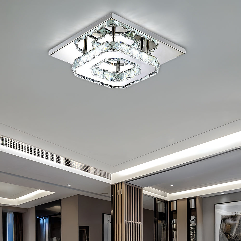 Crystal LED Recessed Ceiling Lamp Noxord