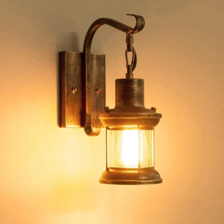 Vintage Metal Industrial Wall Light Noxord