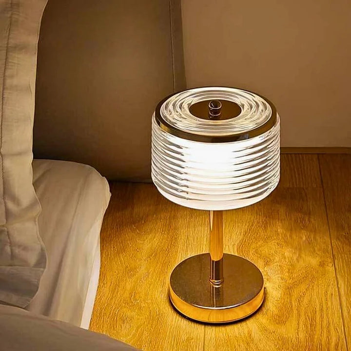 Noxord | Wireless rechargeable LumiNook table lamp - Create ambiance and style with this luxurious table lamp