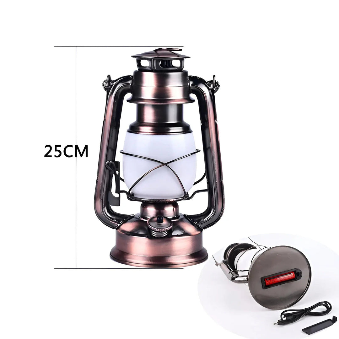 Industrial LED Hanging Lamp - for Cozy Evenings & Outdoor Use Noxord