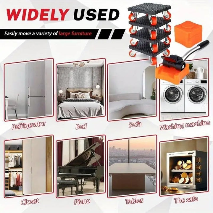 GlideMaster — Effortlessly master heavy loads and protect your back while moving furniture | Kalsten