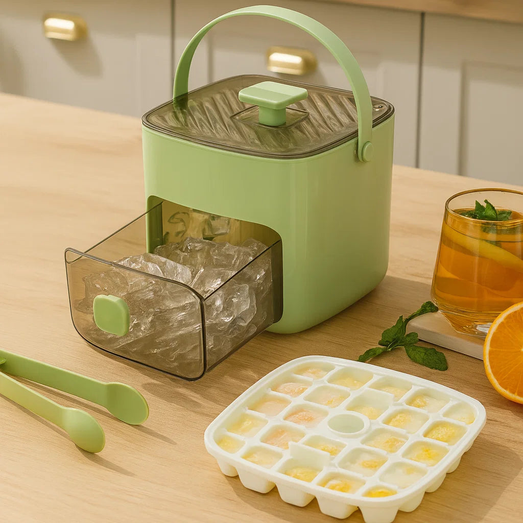 FreezeNinja — Perfect ice cubes at the push of a button for stress-free refreshment and impeccable freshness! | Kalsten