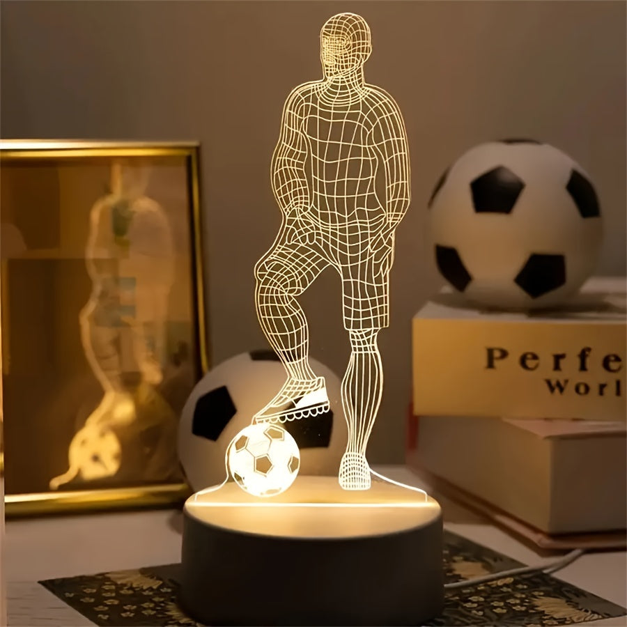 SportGlow Lamp - 3D Football Illusion Table Lamp Kalsten