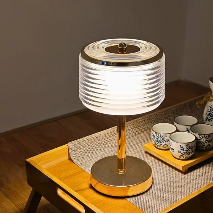 Noxord | Wireless rechargeable LumiNook table lamp - Create ambiance and style with this luxurious table lamp