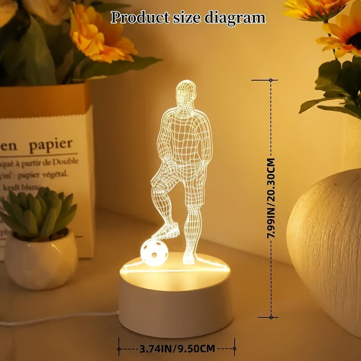 SportGlow Lamp - 3D Football Illusion Table Lamp Kalsten