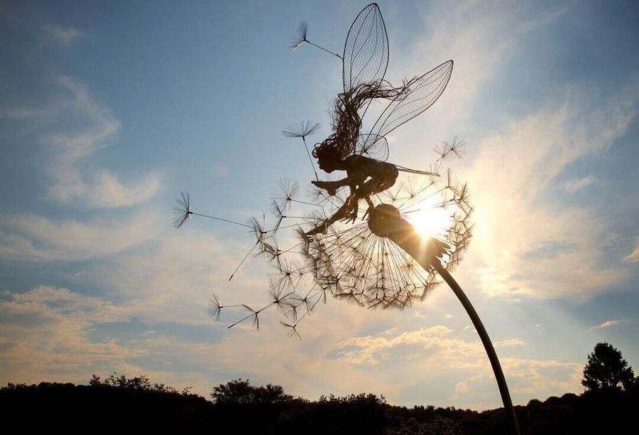Kalsten | Ideal Garden - The metal fairy that I appreciate
