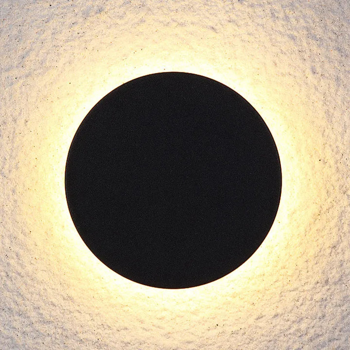 Modern Black Outdoor LED Wall Lamp Noxord
