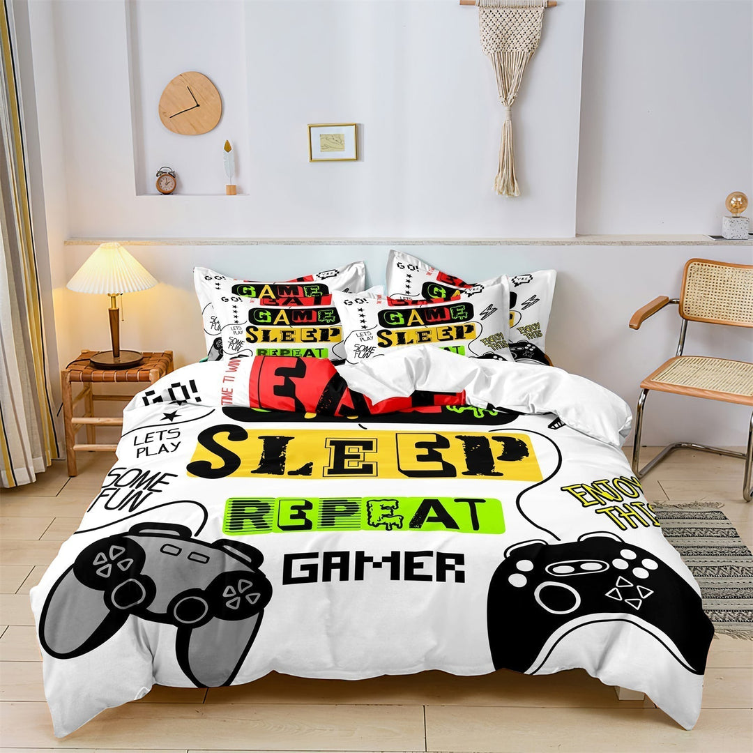 GameDreamer: Luxury Duvet Cover for Adventurous Bedrooms Noxord
