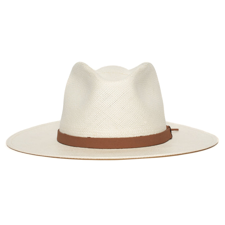Summer Straw Fedora Hat-Black | Kalsten