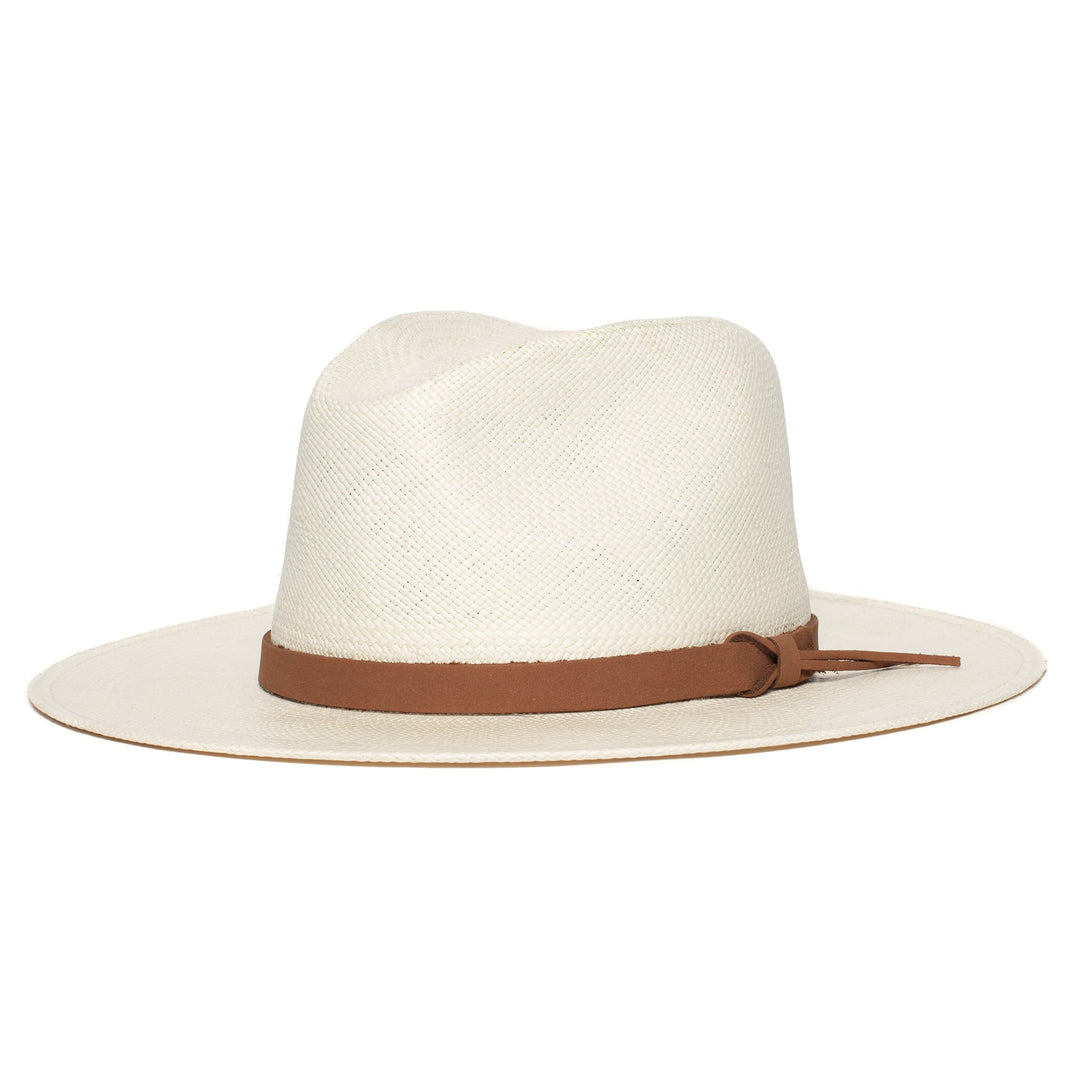 Summer Straw Fedora Hat-Black | Kalsten