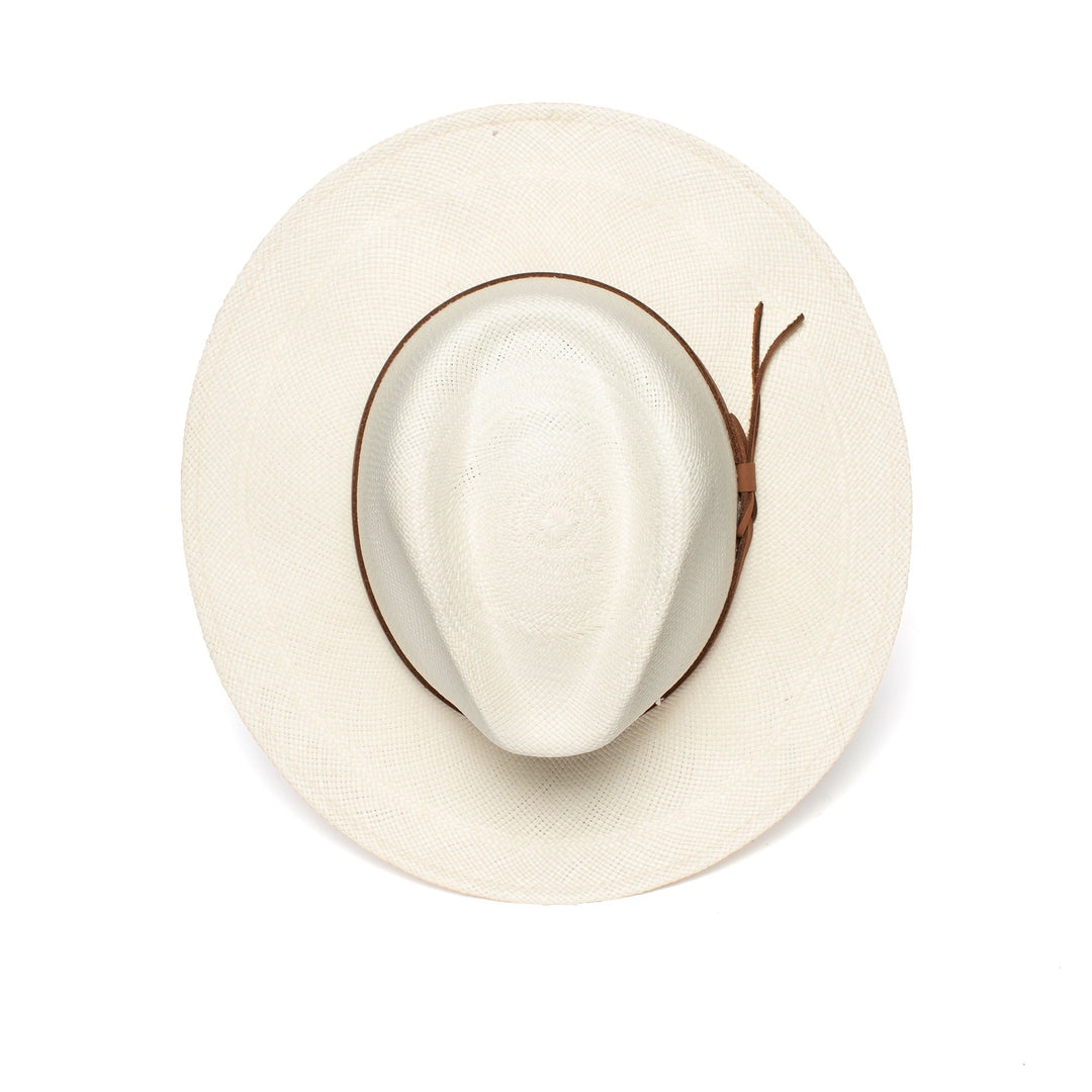 Summer Straw Fedora Hat-Black | Kalsten