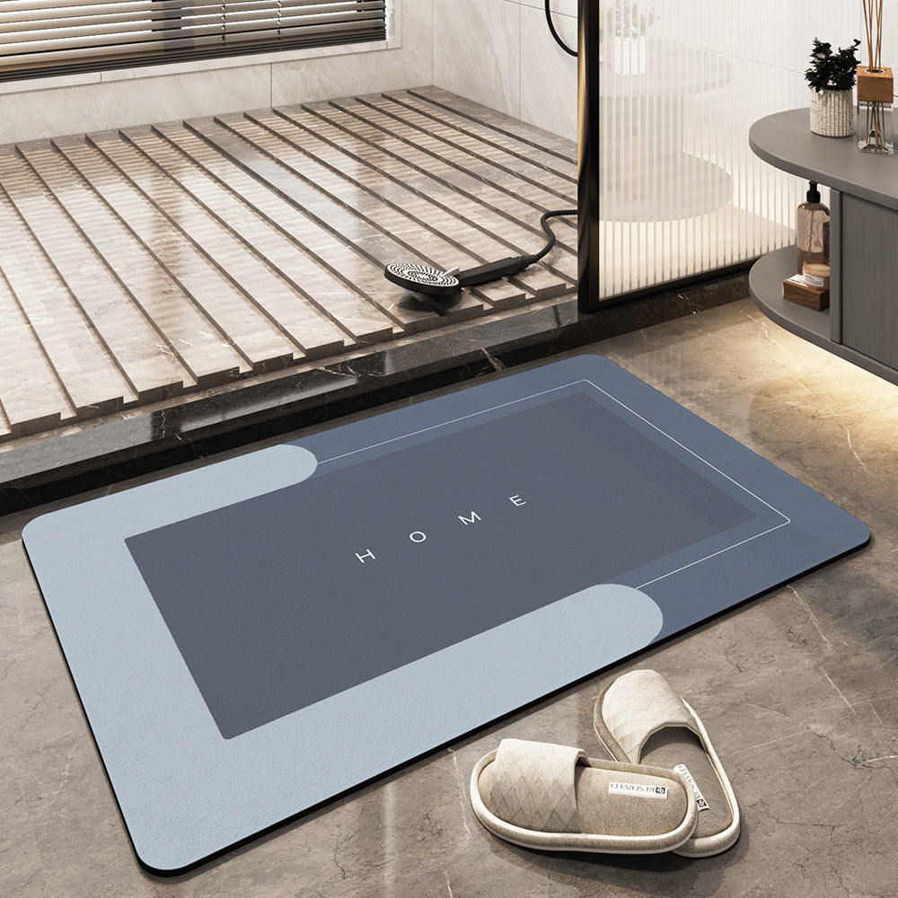 Absorbent Microfiber Bath Mat – Quick Dry