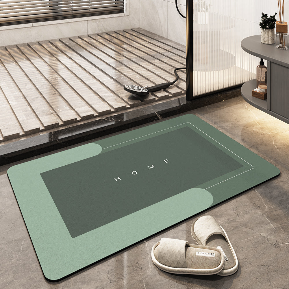 Absorbent Microfiber Bath Mat – Quick Dry