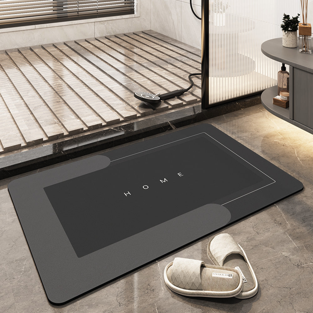 Absorbent Microfiber Bath Mat – Quick Dry