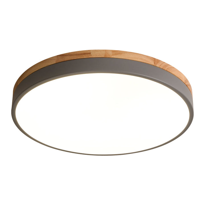 Wood LED Recessed Ceiling Light Noxord