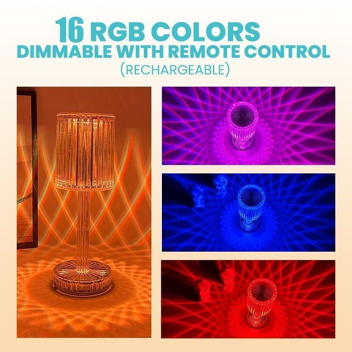 Touch Control Gatsby Crystal Lamp | Kalsten