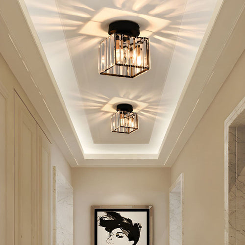Crystal Glass Modern Ceiling Lamp Noxord