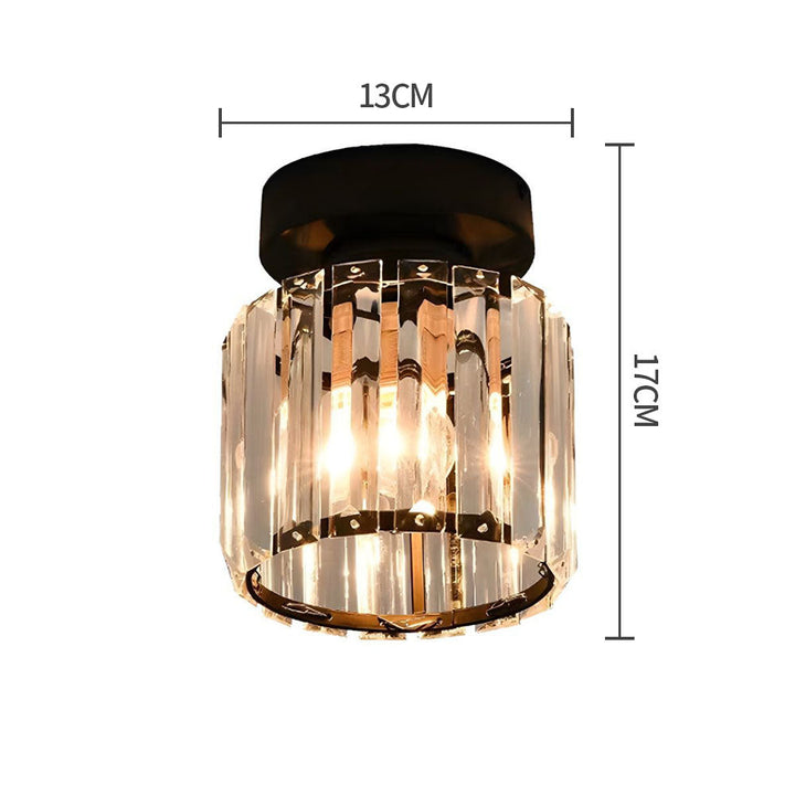 Crystal Glass Modern Ceiling Lamp Noxord