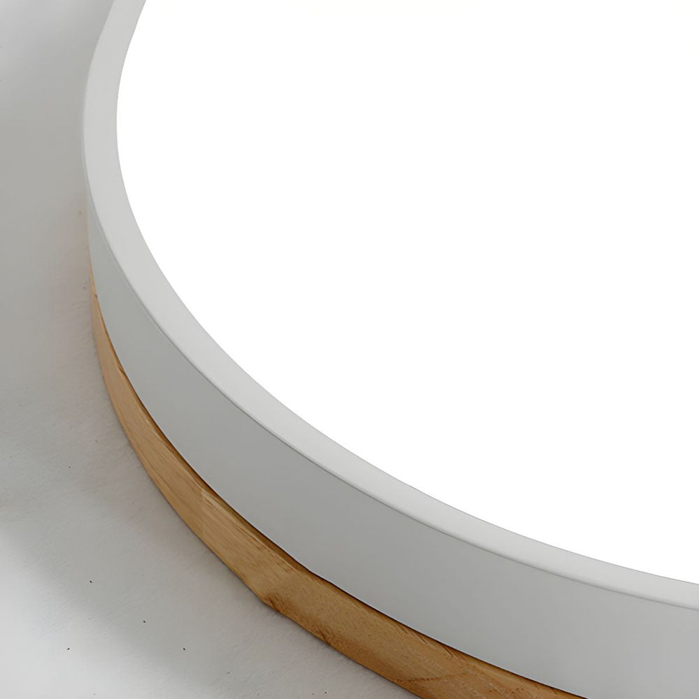 Wood LED Recessed Ceiling Light Noxord