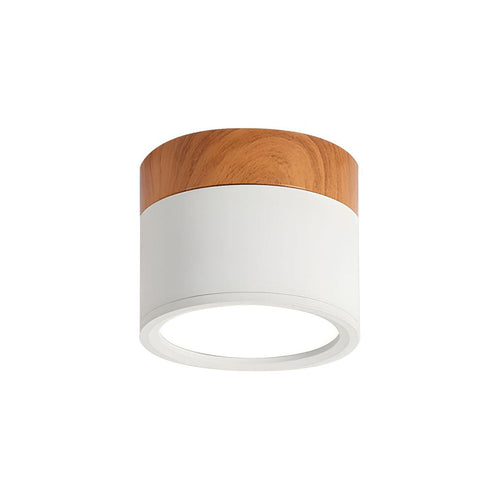 Modern Cylinder LED Flush Mount Ceiling Lamp Noxord