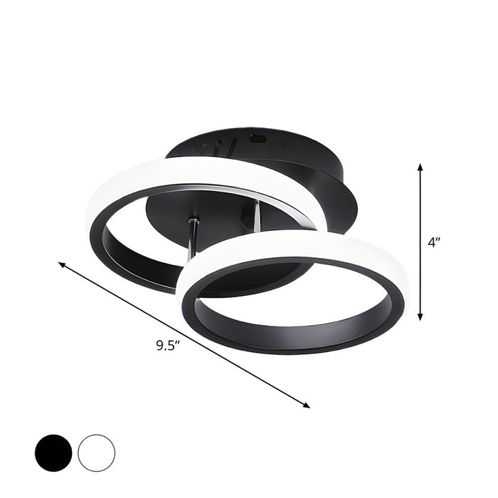 Black Metal LED Pendant Lamp Noxord