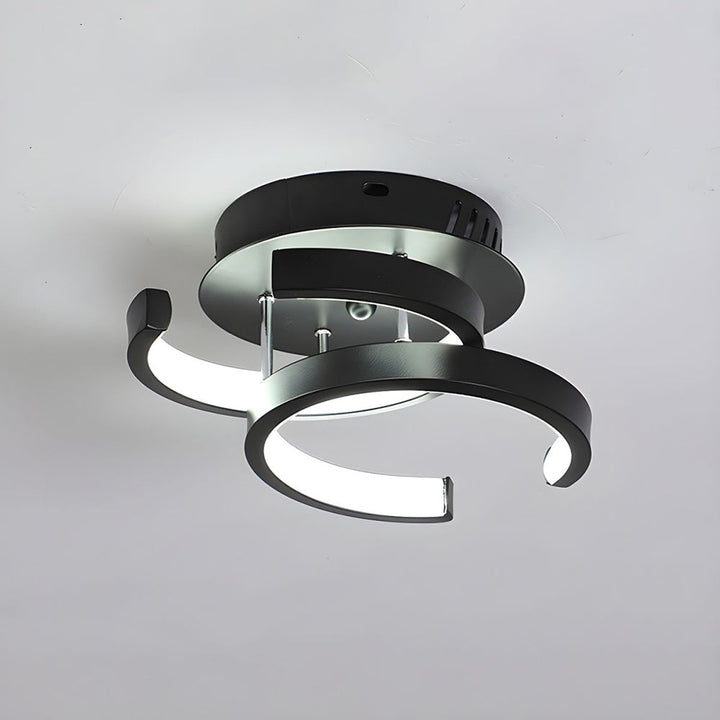 Black Metal LED Pendant Lamp Noxord