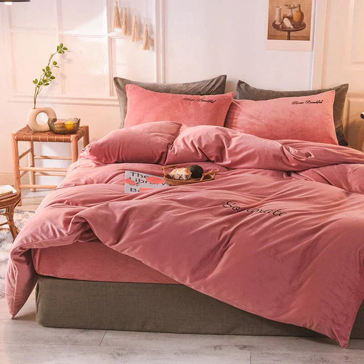 SilkCloud Duvet Cover - Cozy Fleece Duvet Cover for Unmatched Sleeping Experience Kalsten