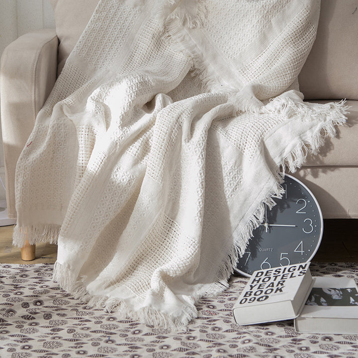Cozy Woven Throw Blanket