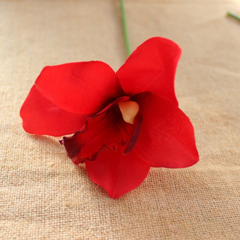 Faux Orchid Flower Stem