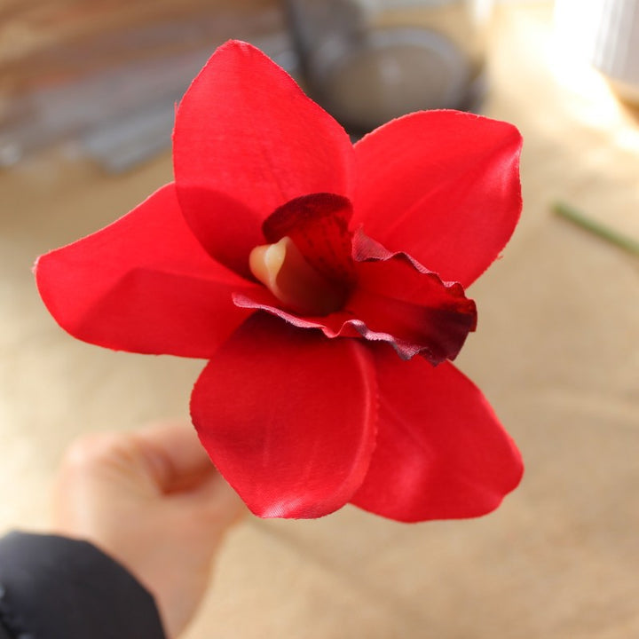 Faux Orchid Flower Stem