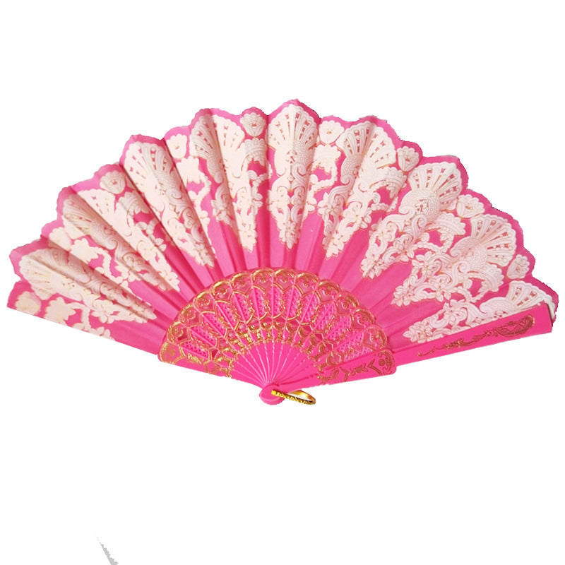 Ladies elegant fan with elaborate decorations Kalsten