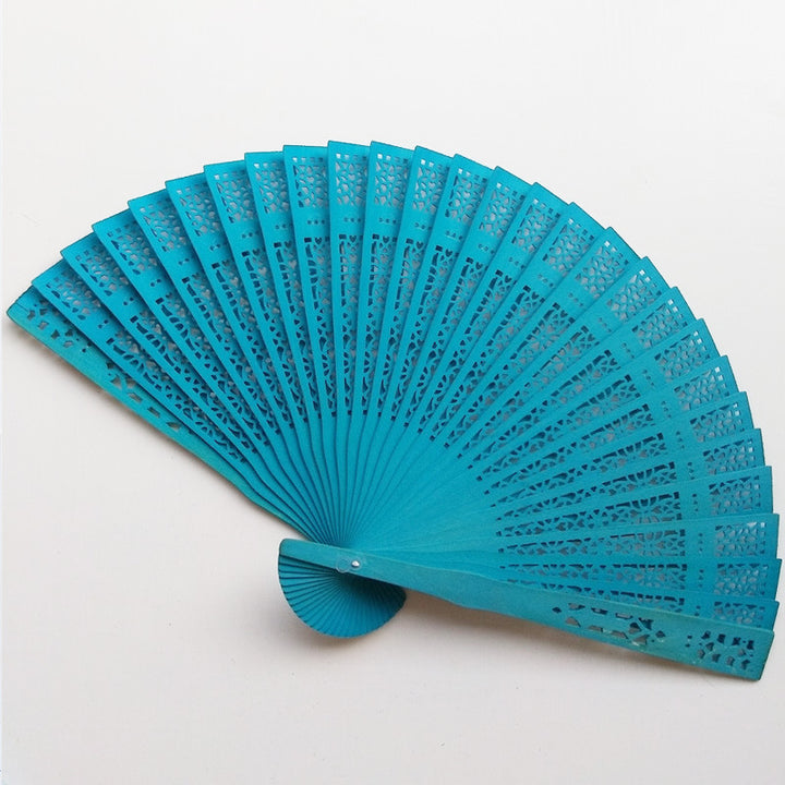 Ladies elegant fan made of high-quality plastic with artistic cutouts Kalsten