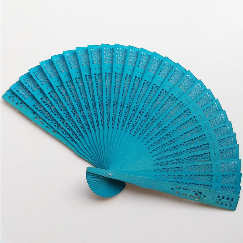 Ladies fine fan made of artistically pierced paper Kalsten
