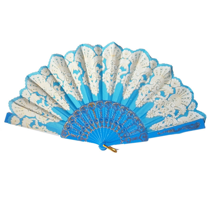 Ladies elegant fan with elaborate decorations Kalsten