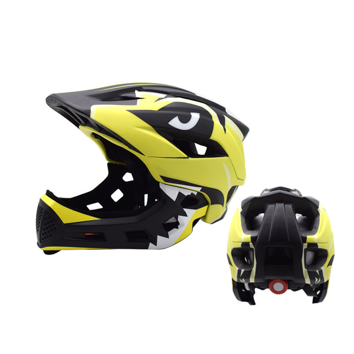 Children's Stylish Full Face Mountain Biking Helmet Kalsten