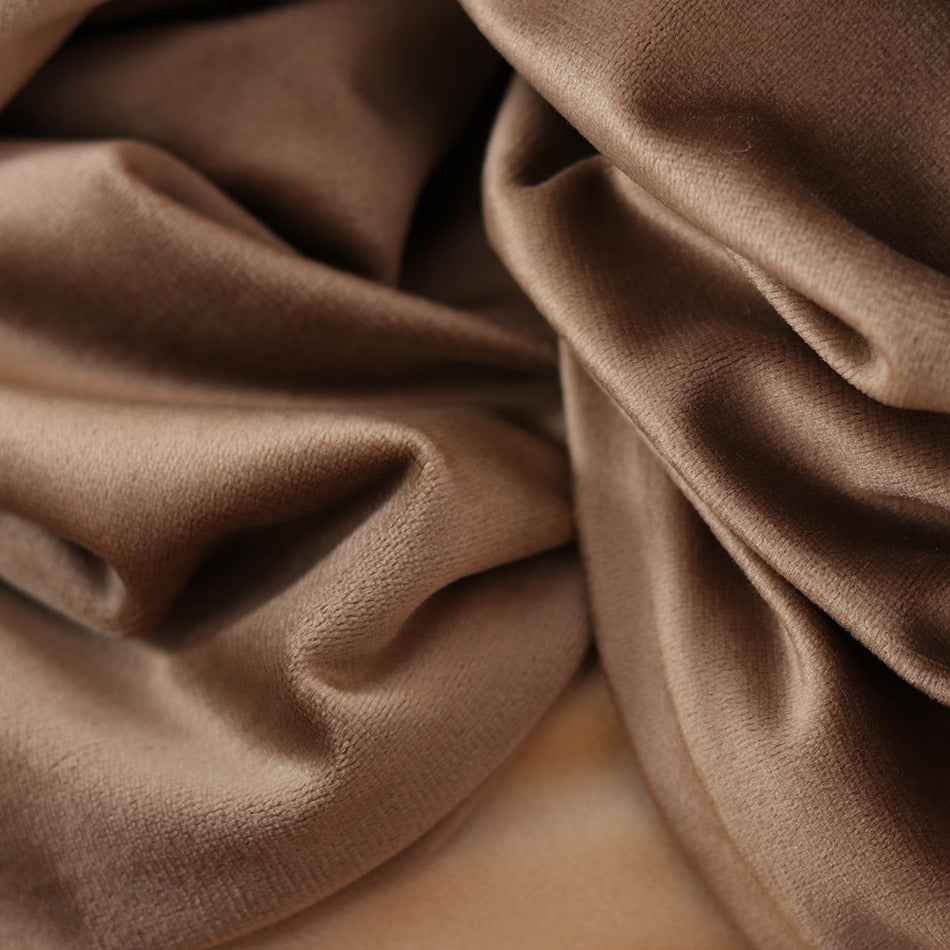 Luxury Velvet Throw Cushion with Contrast Piping