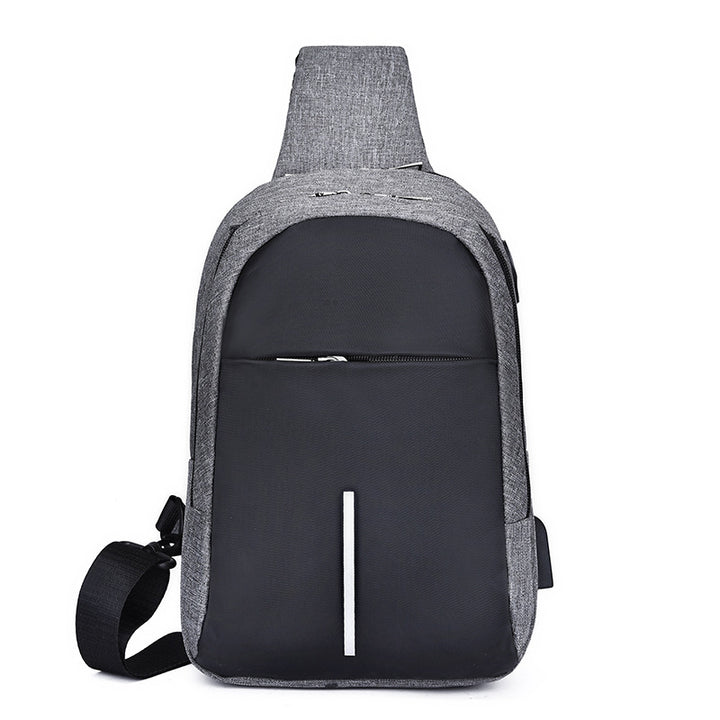 Sling-Style Multi-Compartment Backpack Kalsten