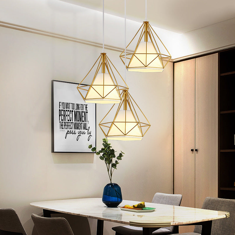 Geometric Pendant Light