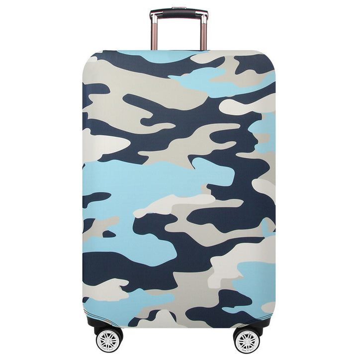 Women's hard suitcase with creative graphic design Kalsten