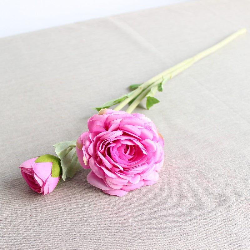Realistic Floral Ranunculus Stem