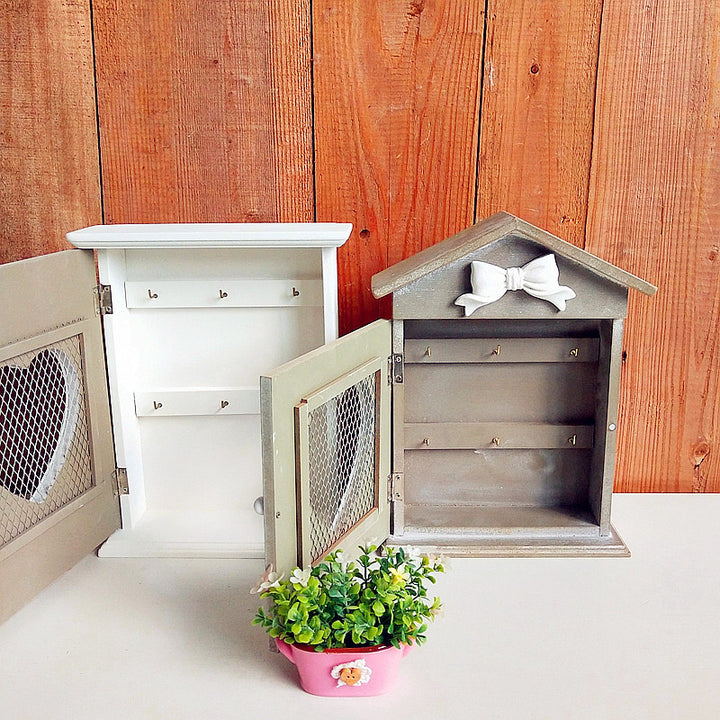 Vintage Heart-Shaped Wall Cabinet
