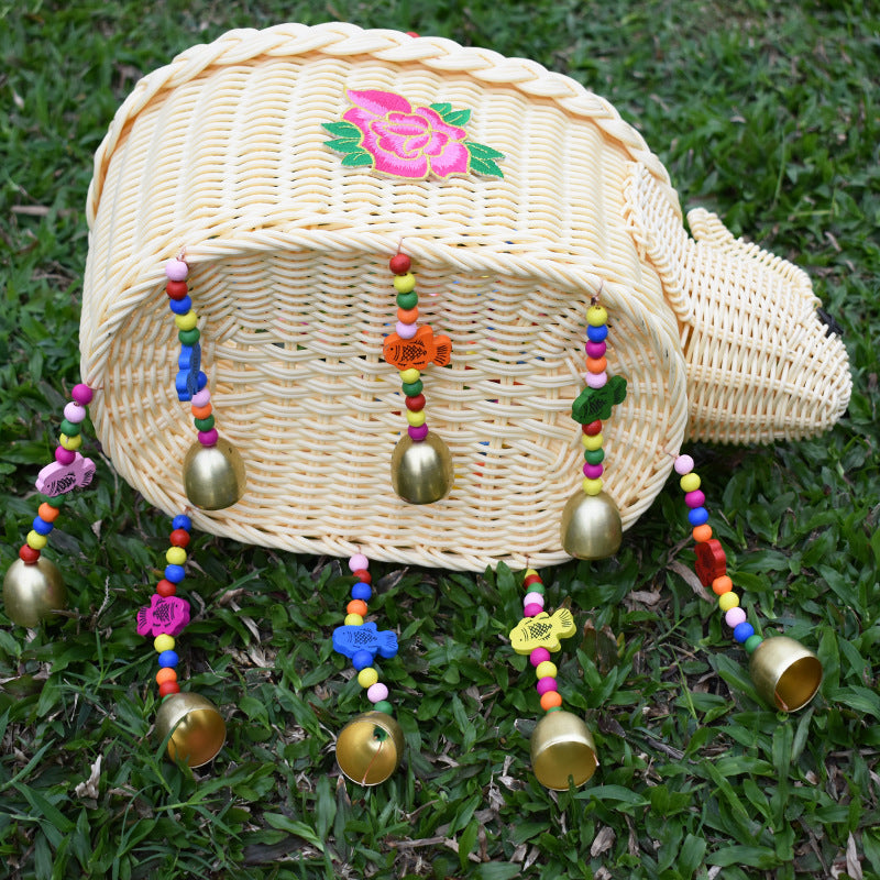 Decorative Animal-Shaped Woven Hanging Basket Kalsten