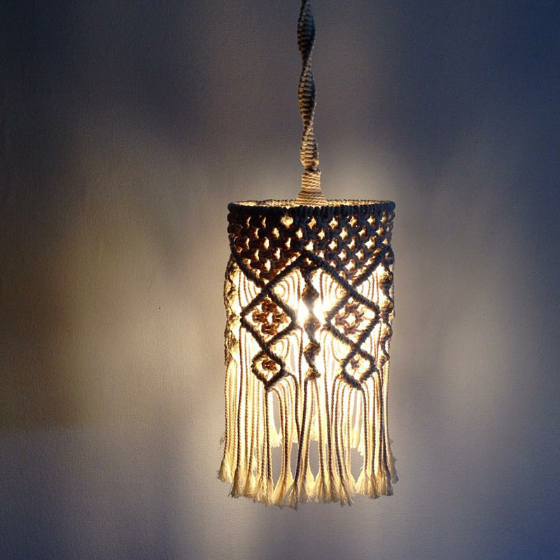 Macramé Plant Hanger with Fringed Design Kalsten